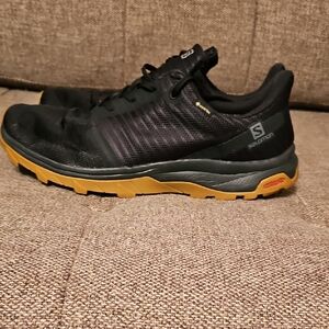 Salomon Men's Black Gortex Contagrip  Athletic Shoes Sz 12